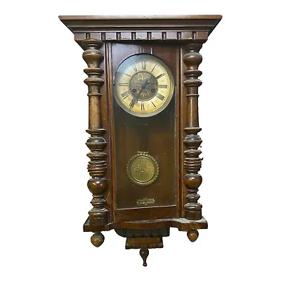 Victorian Vienna Wall Clock 80x37 Cm No Key • £85