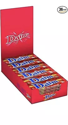 DAIM Bars 36 X 26g Chocolate Bars. SAME DAY DISPATCH BEST BEFORE EXPIRES:06/2024 • £22.99