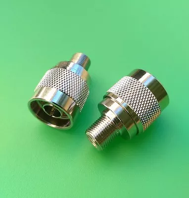 (2 PCS) N Male To F Female Connector - USA Seller • $9.88