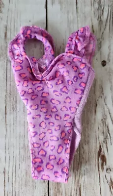 $4.99 • Buy 1998 Florida Vacation Barbie Teresa Pink Purple Leopard Swimsuit Doll READ