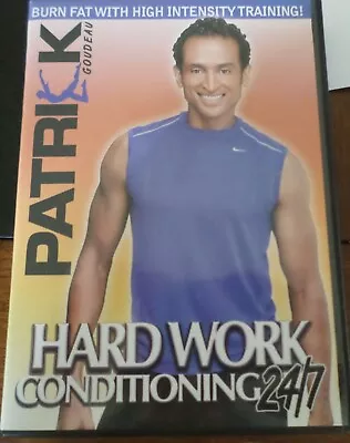 Hard Work Conditioning 24/7 Patrick Goudeau Workout Fitness DVD Circuit Interval • $13.95