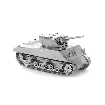 3D Metal Jigsaw Puzzle DIY Sherman Tank. • £9.99