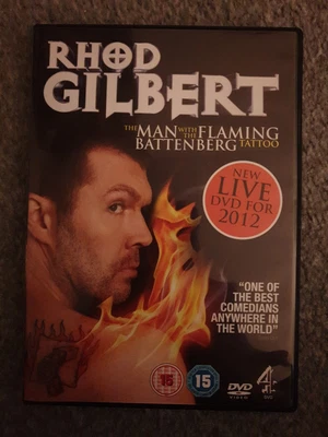 £0.99 • Buy Rhod Gilbert Live 3: The Man With The Flaming Battenberg Tattoo DVD Comedy (2012