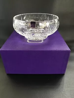 Cut Glass Edinburgh Crystal Small Fruit Bowl Boxed In Excellent Condition • £39.99