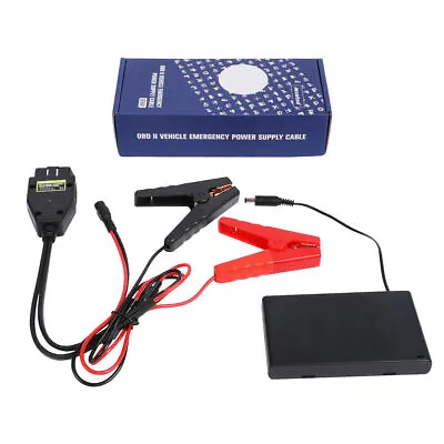 OBD2 ECU Memory Saver Portable Replace Car Battery ECU Emergency Power Cable • $16.99