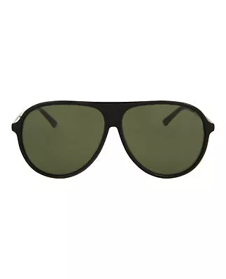 Gucci Mens Aviator Black Gold Green Fashion Designer Eyewear • $161.99