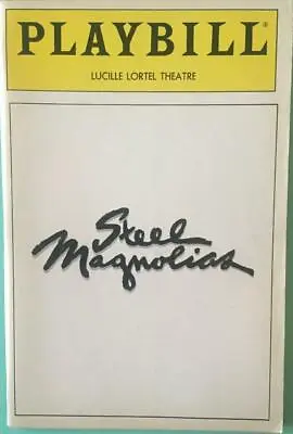 Playbill Steel Magnolias Rosemary Prinz Susan Mansur Cynthia Vance OffBroad 1989 • £14.45