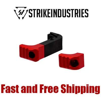 Strike Industries Aluminum Extended Mag Release For Gen4/5 Glock 171922 Red • $26.95