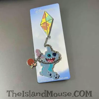 Rare Disney LE DLP Stitch Lilo Stitch Flying Kite Jumbo Pin (N1:152711) • $22.95