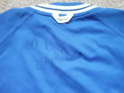 Gianfranco Zola Hand Signed Chelsea Fc  Shirt   1999/2001..umbro..autoglass • £84.99