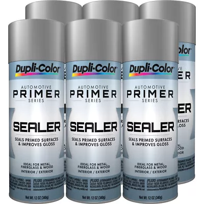 Duplicolor DAP1699 (6-Pack) General Purpose Primer Sealer Gray 12 Oz Aerosol • $55.13