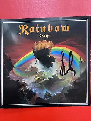 Rainbow Rising Signed Tony Carey • £16