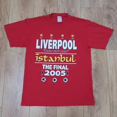 £11.99 • Buy Liverpool Football Club Vintage 2005 Champions League Final T-Shirt - Size M