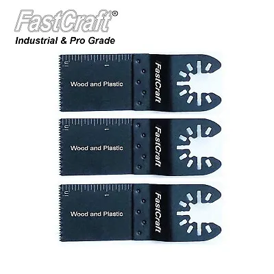 3pc Oscillating Tool Blades Multi Tool For Fein Bosch Dewalt Dremel Makita Ryobi • $12.99