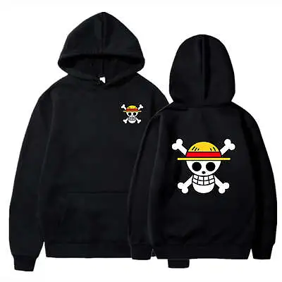 2023 New Autumn/Winter Hoodie Sports Anime One Piece Hoodie Men's And Women's Au • $17.95