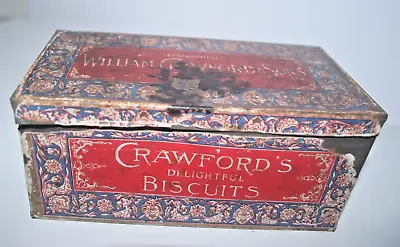 Vintage William Crawford's Biscuits Currant Puffs. Collectable Rare • £17.99