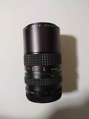 MAKINON MC 80-200mm MC 1:4.5 Camera Lens. Japan. Pre-owned Vintage • $19.99