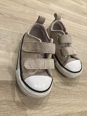 Converse Baby Shoes Size 5 Pink • £5