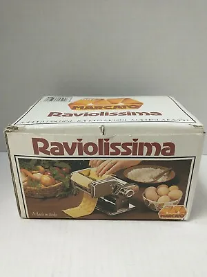 OMC Marcato Raviolissima Ravioli Machine Attachement  Cutter Made In Italy  • $29.99
