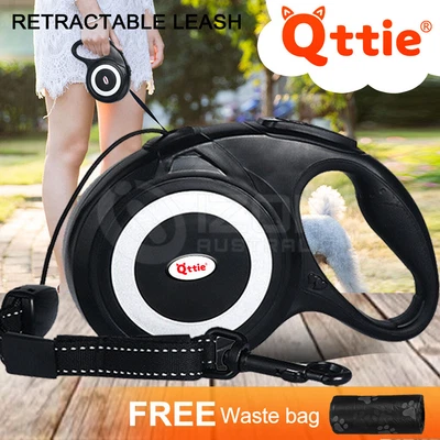 $21.68 • Buy Retractable Dog Lead Leash/2 Way Leash Long Strong Extendable 8m Lockable Heavy