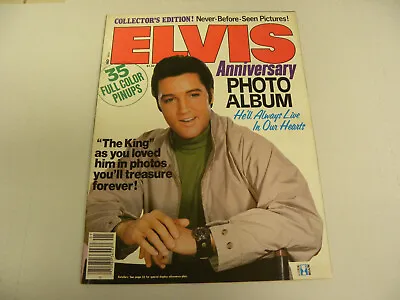Elvis Anniversary Photo Album(1978 Sterling Magazine) • $12.99