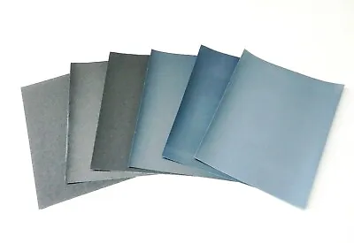 Matador 6 Sheet Assortment Wet Dry Sandpaper Abrasive Sanding Paper 180-600 Grit • $10.14