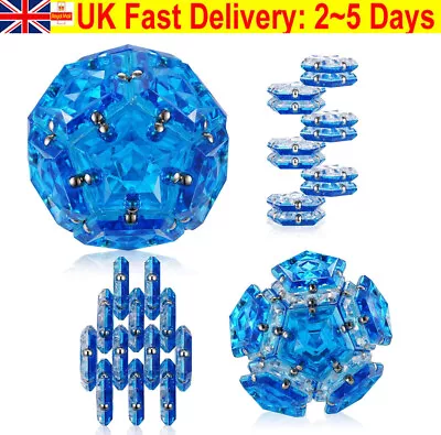 NEW Magnetic Fidget Sphere Balls Creativity Beyond Imagination Desk Toys UK 2024 • £11.91