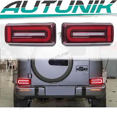 For 2010-2018 Mercedes W463 G500 G550 G63 LED Rear Tail Lights Taillights • $199.99