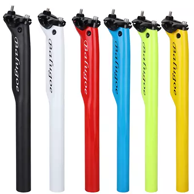 BALUGOE Full Carbon Fiber MTB Road Bike Seatpost Seat Post Tube 27.2/30.8/31.6mm • $52.45