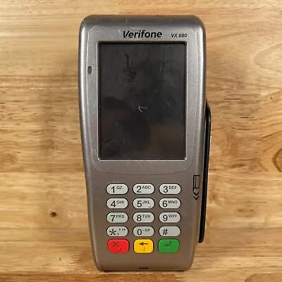 Verifone VX680 3G Gray & Black 3.5  Display EMV Wireless Credit Card Terminal • $16.99