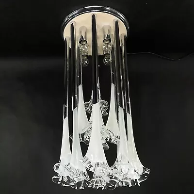 Exclusive Paolo Venini Lamp Murano Glass Wonderful Ceiling Light Ceiling Lamp • $2257.09