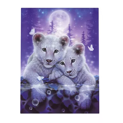 £8.35 • Buy Love Wolves 5D DIY Diamond Painting By Number Kits For Children Art Decor -