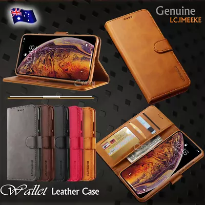 $2.99 • Buy For IPhone 6 6S 7 8 Plus X XS Max XR SE 11 12 Pro Wallet Leather Flip Case Cover