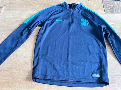 £5 • Buy Kids FC Barcelona Football Training Top/Drill Top Age 13-15/XLB
