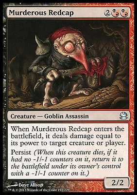 Mtg Murderous Redcap - Red Cap Murder - Mma - Magic • $1.08