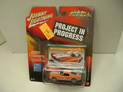 Johnny Lightning Street Freaks Project In Progress '66 Ford Mustang Fastback New • $14.99
