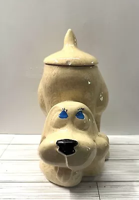 Vintage McCoy “Thinking Puppy  Hound Dog Cookie Jar Or Treat Jar • $13.40