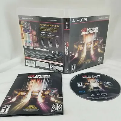 Midway Arcade Origins  Complete PlayStation 3 PS3 Game • $19.89