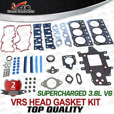 VRS Head Gasket Kit Holden Commodore VT VX VY Calais Statesman L67 3.8L V6 S/C • $179