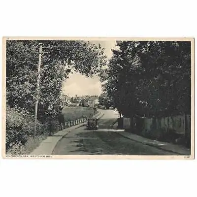 MILFORD-ON-SEA Westover Hill Hampshire Postcard By Photocrom Unused • £4.99