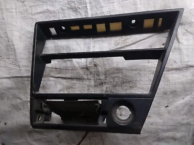 1984-1989 Nissan 300ZX Z31 Black Center Dash Radio Bezel • $36