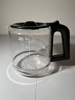 Krups Coffee Maker Replacement Glass Carafe Pot 12 Cup - XB1220 - Used • $15.87