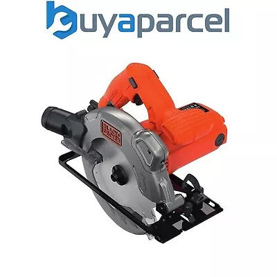 Black And Decker 190mm Circular Saw 1250w Laser Sight Guide Bevel Cut CS1250L-GB • £56.60