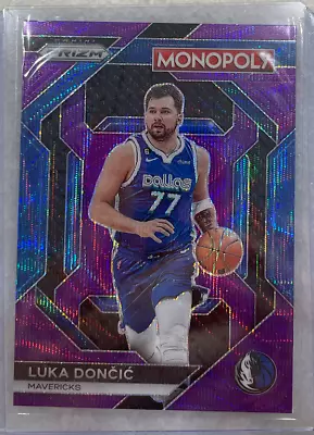 2023 Prizm NBA Monopoly Luka Donic #PS3 Purple Wave Prizm • $7.99