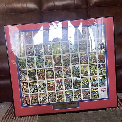 1984 Marvel Comics  1st Issue Covers Uncut Base Set Card Sheet W/frame Nrmt-mt • $460