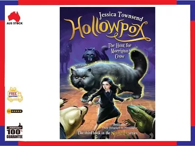 New Hollowpox The Hunt For Morrigan Crow Nevermoor 3- Free FastShipping AU • $21.29