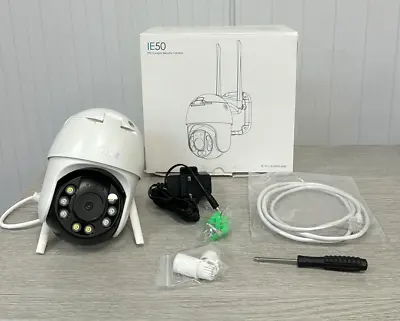 IeGeek 360° CCTV Camera Wireless Outdoor IE50 F-IG82 IP662-way Audio • £29.99