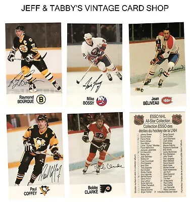 1988-89 Esso Hockey All-star Collection/see Drop Down Menu 4 Card U Wil Receive • $0.99