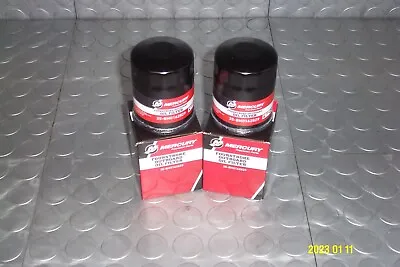 Mercury Quicksilver 25-115 4 Stroke Outboard Oil Filter OEM  35-8M0162829 2 Pack • $31.94