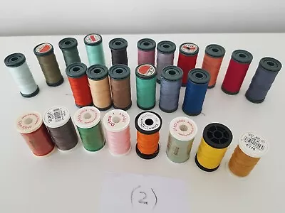 25 X Reels Of Polyester Cotton Sewing Thread (2) • £6.50